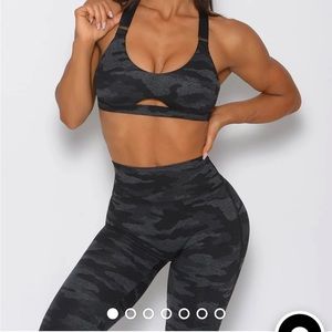 Bombshell Sportswear Fit Camo Sports Bra